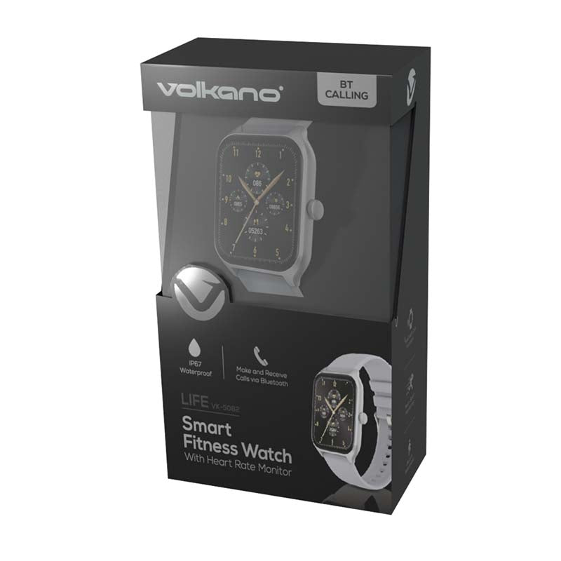 Volkano Life Series Smart Watches - Silver - Silver