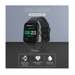 Volkano Linea Series Ultra-Slim Smartwatch - Black - Black - Wearables