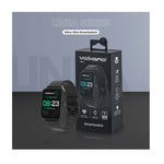 Volkano Linea Series Ultra-Slim Smartwatch - Black - Black - Wearables