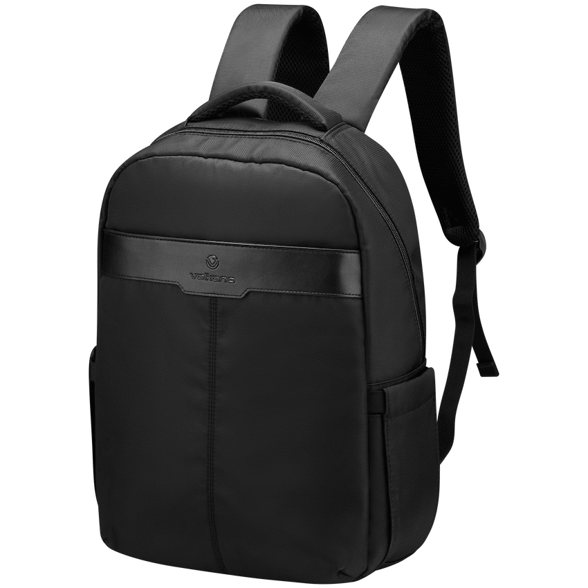 Volkano Logan 15.6’’ Laptop Backpack - Black - Black - Bags