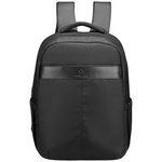 Volkano Logan 15.6’’ Laptop Backpack - Black - Black - Bags