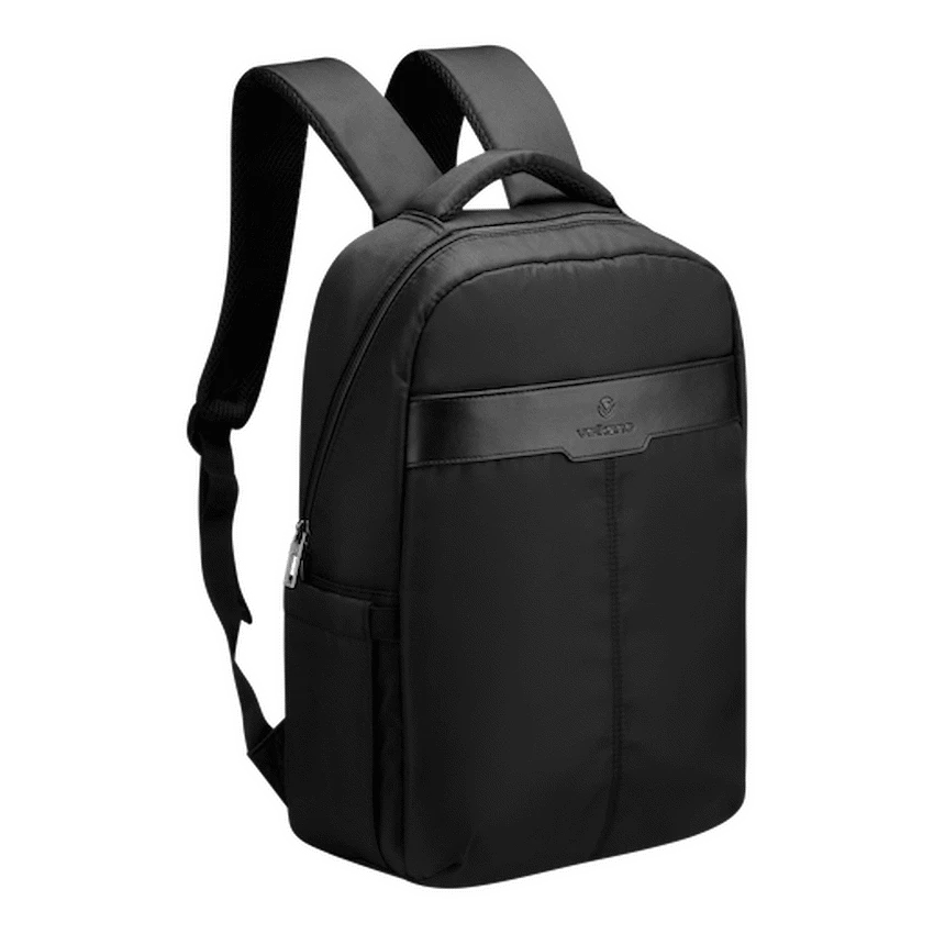 Volkano Logan 15.6’’ Laptop Backpack - Black - Black - Bags