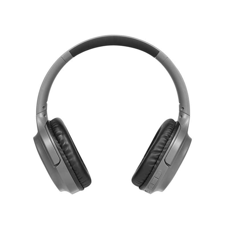 Volkano Pebble Series Bluetooth Headphones - Dark Grey - Grey