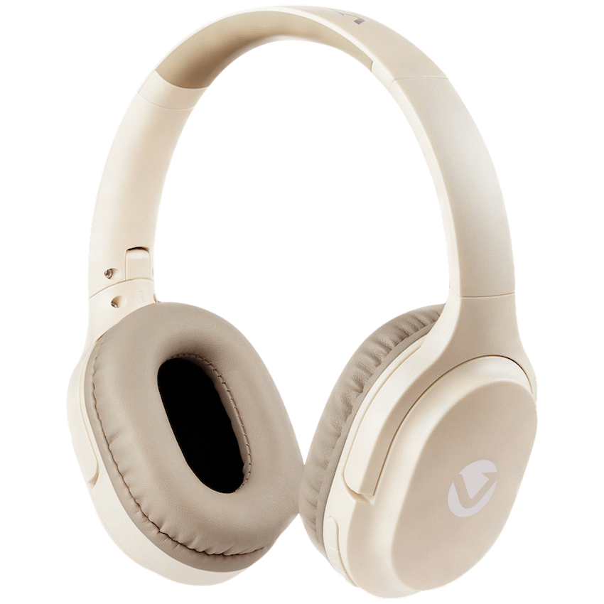 Volkano Pebble Series Bluetooth Headphones - Khaki - Khaki - Audio