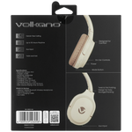 Volkano Pebble Series Bluetooth Headphones - Khaki - Khaki - Audio