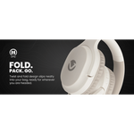 Volkano Pebble Series Bluetooth Headphones - Khaki - Khaki - Audio