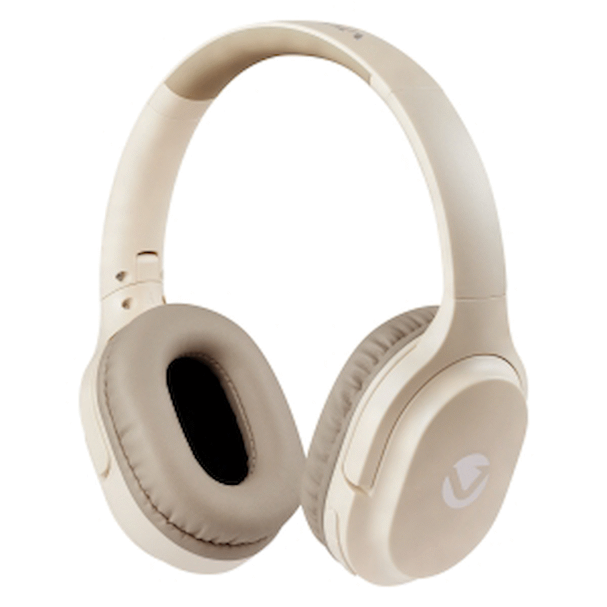 Volkano Pebble Series Bluetooth Headphones - Khaki - Khaki - Audio