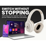 Volkano Pebble Series Bluetooth Headphones - Khaki - Khaki - Audio