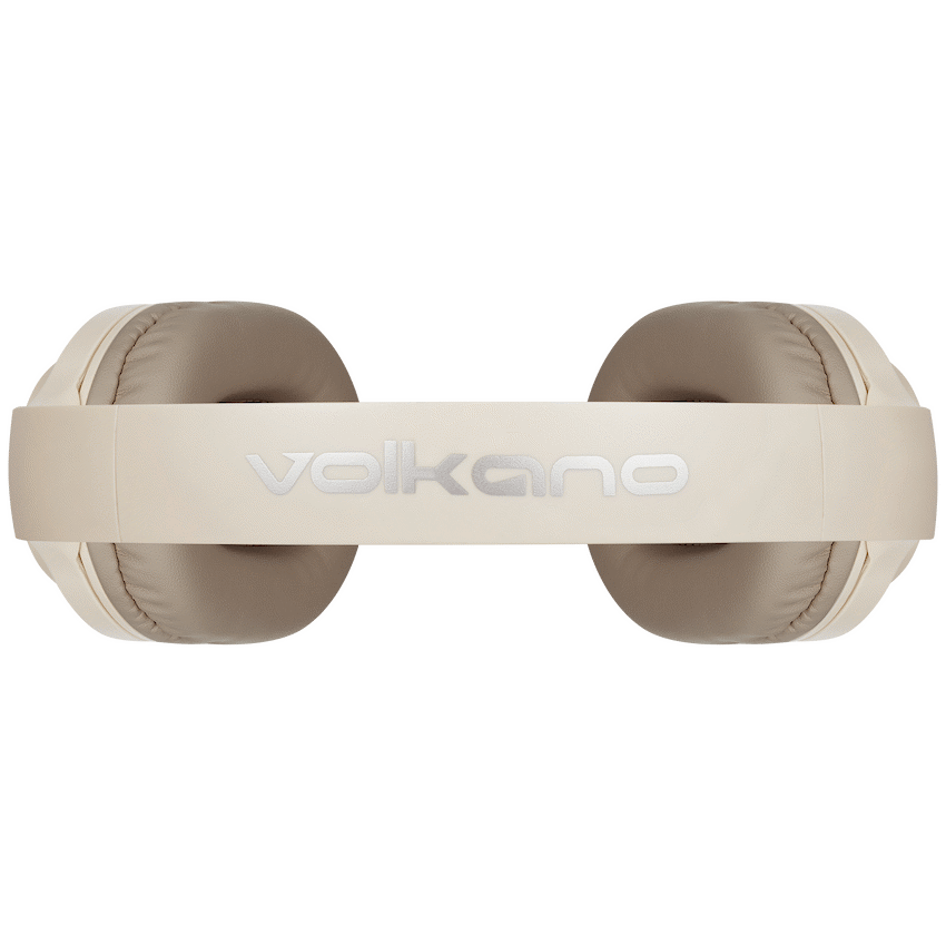 Volkano Pebble Series Bluetooth Headphones - Khaki - Khaki - Audio