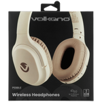 Volkano Pebble Series Bluetooth Headphones - Khaki - Khaki - Audio