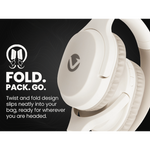 Volkano Pebble Series Bluetooth Headphones - Khaki - Khaki - Audio