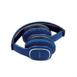 Volkano Phonic Series Bluetooth Full Size Headphones - Blue - Blue