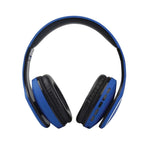 Volkano Phonic Series Bluetooth Full Size Headphones - Blue - Blue