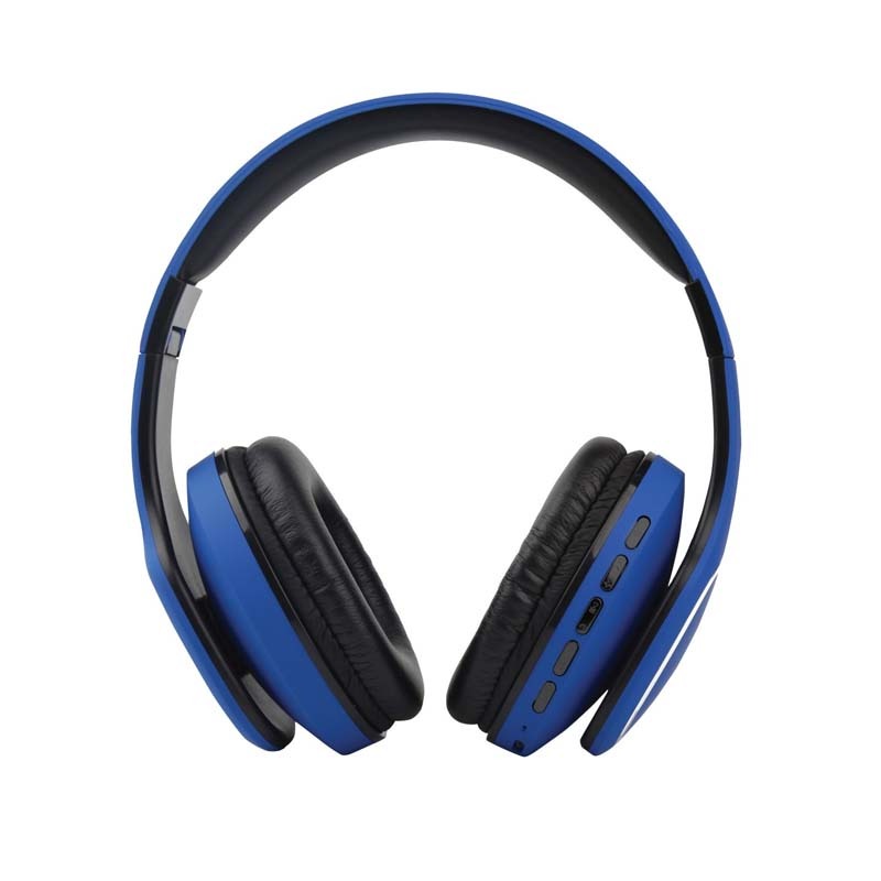 Volkano Phonic Series Bluetooth Full Size Headphones - Blue - Blue
