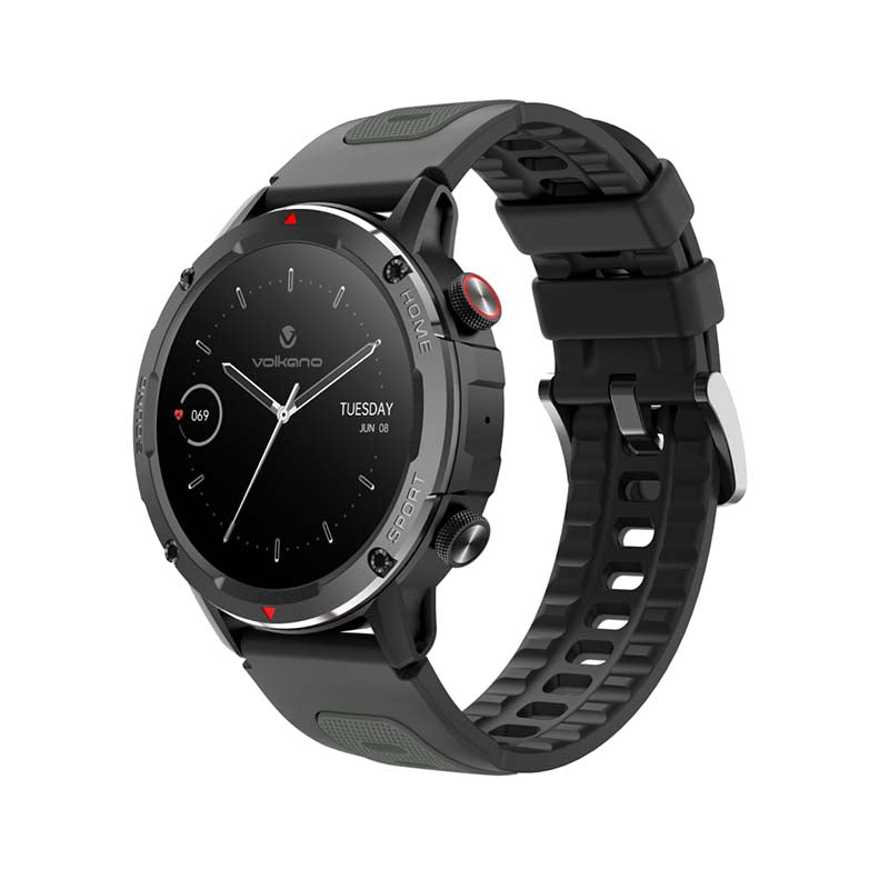 Volkano Power Series Smart Watch - Black - Black