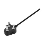 Volkano Presto Series Power Cable 3 pin IEC to Type-M 10A - Black