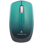 Volkano Prism Series Bluetooth Wireless Keyboard and Mouse - Teal - Teal - Computer Peripherals