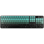 Volkano Prism Series Bluetooth Wireless Keyboard and Mouse - Teal - Teal - Computer Peripherals