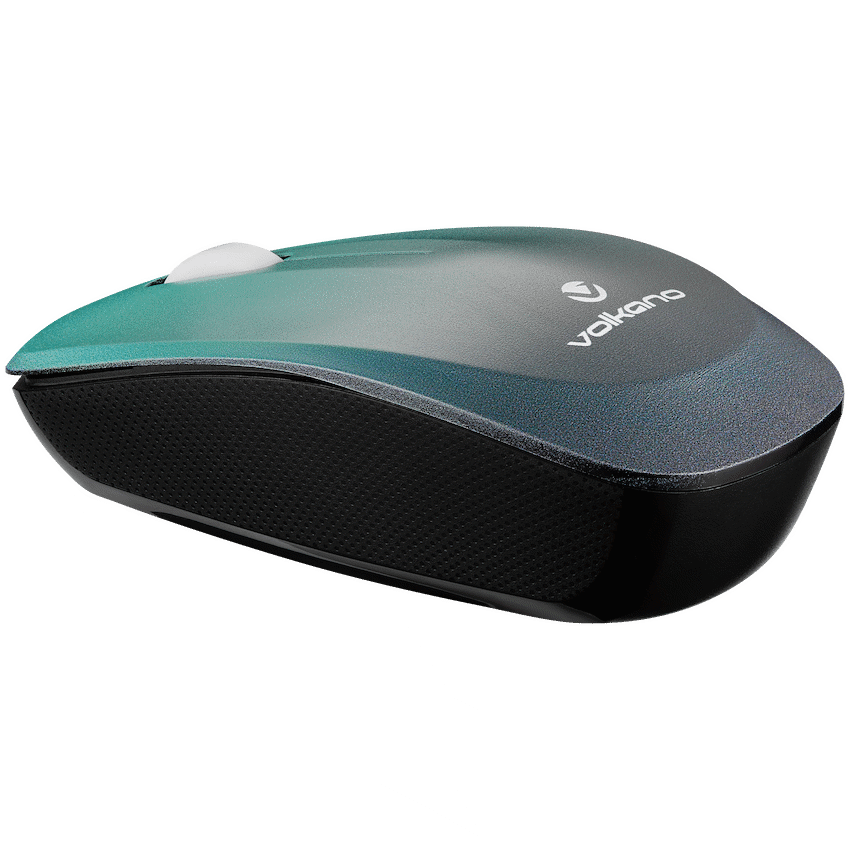 Volkano Prism Series Bluetooth Wireless Keyboard and Mouse - Teal - Teal - Computer Peripherals