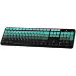 Volkano Prism Series Bluetooth Wireless Keyboard and Mouse - Teal - Teal - Computer Peripherals