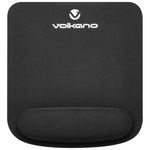Volkano Rest Series Gel Mousepad - Black - Black - Computer Peripherals