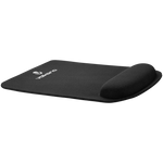 Volkano Rest Series Gel Mousepad - Black - Black - Computer Peripherals