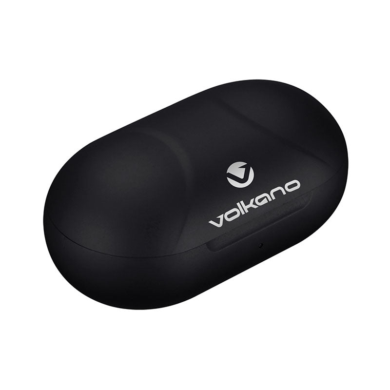 Volkano Scorpio Series True Wireless Earbuds - Black - Black