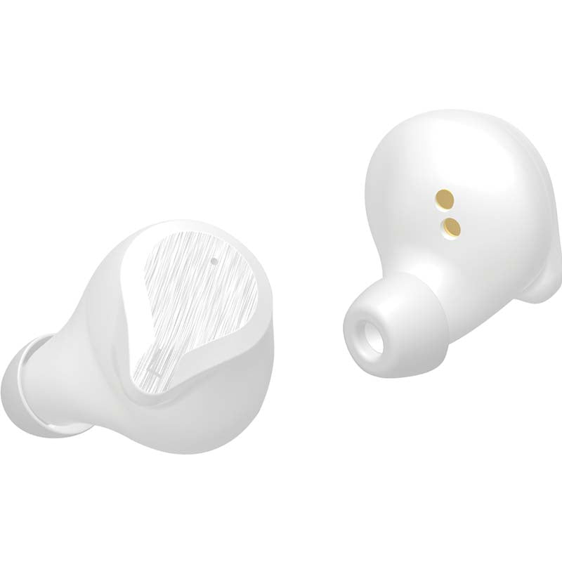 Volkano Scorpio Series True Wireless Earbuds - White - White