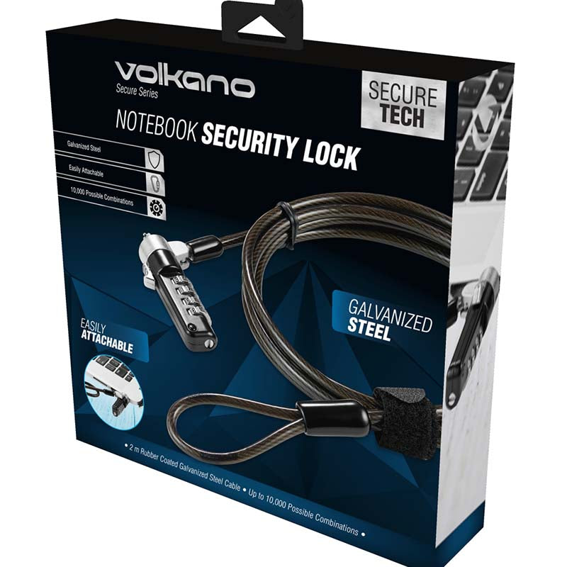 Volkano Secure Series Notebook Security Lock