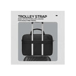 Volkano Seismic Series 15.6 Inch Laptop Shoulder Bag - Black / Blue - Black / Blue