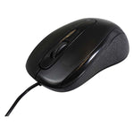 Volkano Slick Series Wired USB Mouse with Mousepad Combo