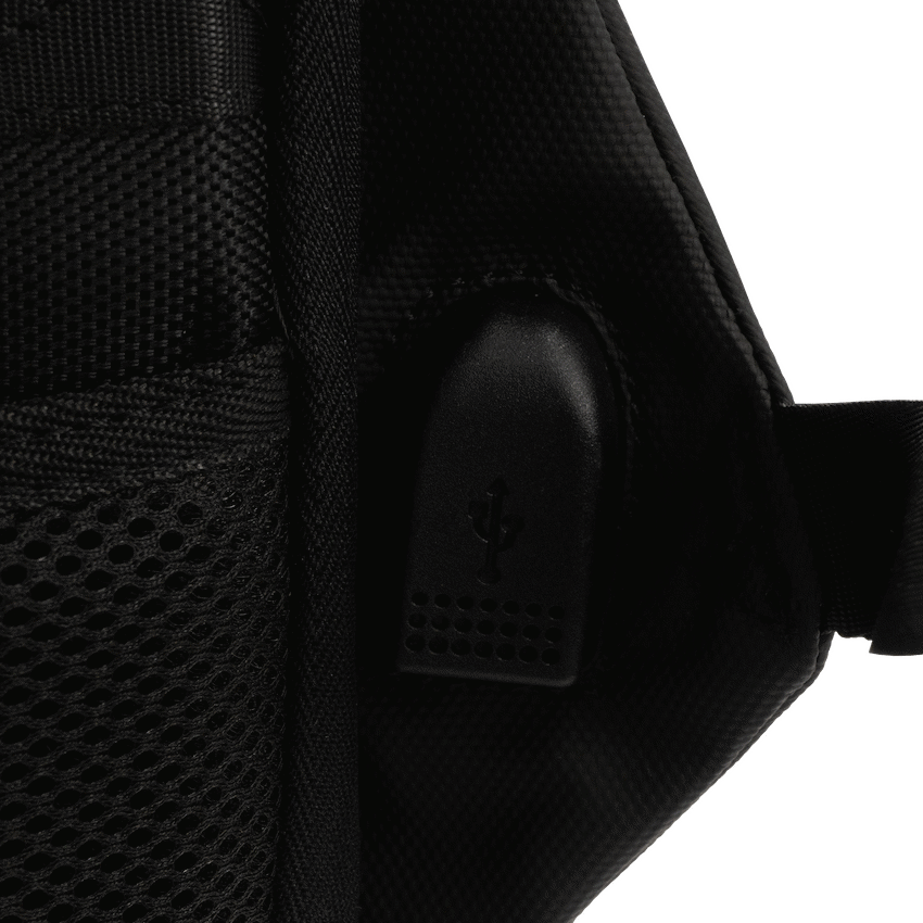 Volkano Smart Deux Laptop Backpack - Black/Charcoal - Black - Bags