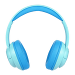 Volkano Sound Squad Kids ANC Bluetooth Headphones with Mic & Safe Audio - Blue - Audio