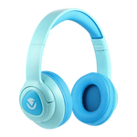 Volkano Sound Squad Kids ANC Bluetooth Headphones with Mic & Safe Audio - Blue - Audio