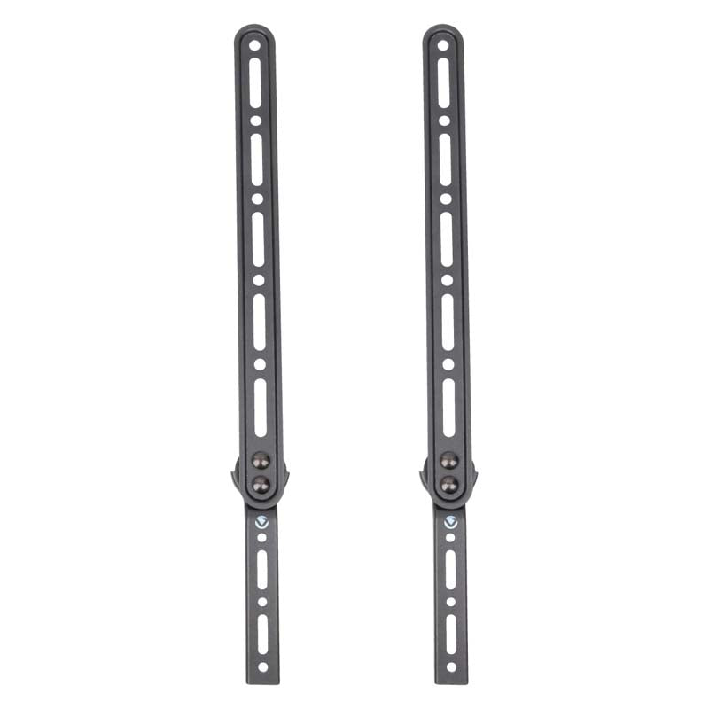 Volkano Steel Series Soundbar and Speaker TV Bracket - Black