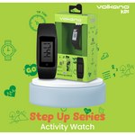 Volkano Step Up Series Activity Watch - Black - Black