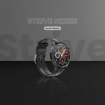 Volkano Strive Water Resistant Smartwatch with Health & Fitness Tracking - Black - Wearables