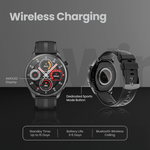 Volkano Strive Water Resistant Smartwatch with Health & Fitness Tracking - Black - Wearables