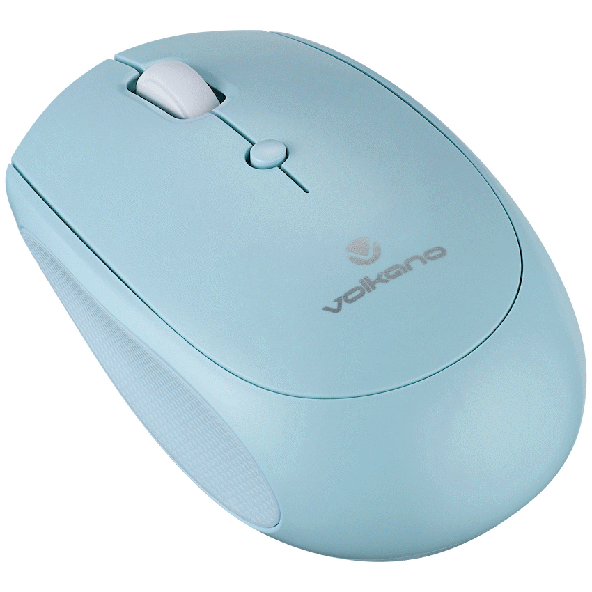 Volkano Talc Wireless Mouse - Blue - Blue - Computer Peripherals