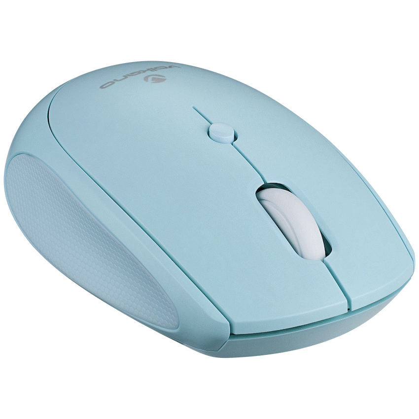 Volkano Talc Wireless Mouse - Blue - Blue - Computer Peripherals