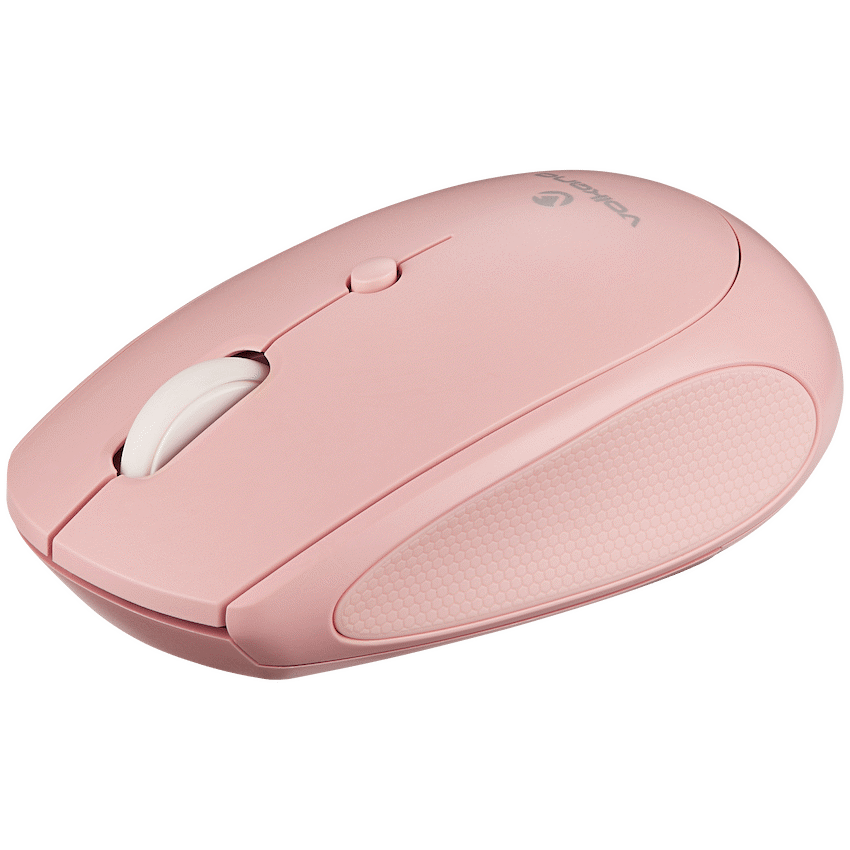Volkano Talc Wireless Mouse - Pink - Pink - Computer Peripherals