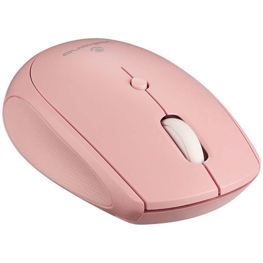 Volkano Talc Wireless Mouse - Pink - Pink - Computer Peripherals