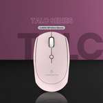 Volkano Talc Wireless Mouse - Pink - Pink - Computer Peripherals