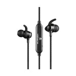 Volkano Titanium Sports Series Bluetooth Earbuds - Black - Black