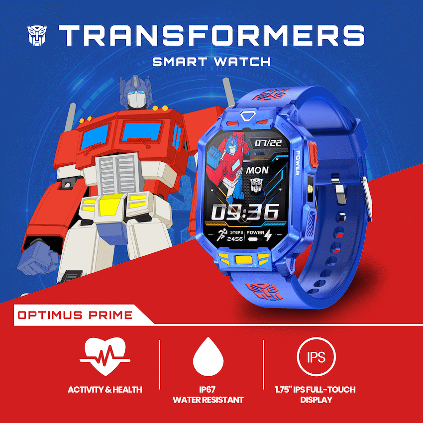 Volkano Transformers Series Kids Watches - Optiomus Prime - Optiomus Prime