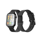 Volkano Trinity Series Smartwatch with Metal Mesh Strap - Black - Black