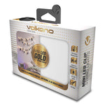 Volkano Twinkle Series GOLD Photo Clips with LED Lights