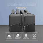 Volkano Under-Seat Traveller Backpack Black - Black - Bags