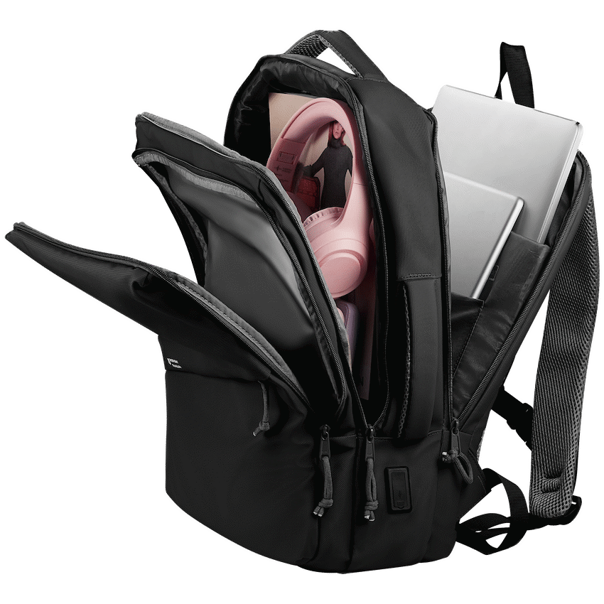 Volkano Under-Seat Traveller Backpack Black - Black - Bags