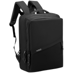 Volkano Under-Seat Traveller Backpack Black - Black - Bags